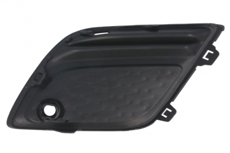 Grila bara fata dreapta cu gauri senzori parcare plastic, negru potrivit VOLVO XC60 2008-2013 [2]