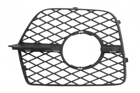 Grila bara fata dreapta cu locas proiectoare, plastic, negru BMW X6 E71, E72 intre 2007-2014 [1]