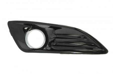 Grile - Grila bara fata dreapta cu locas proiectoare, plastic, negru/crom/lucios) FORD FIESTA dupa 2013