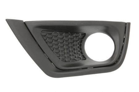 Grile - Grila bara fata dreapta cu locas proiectoare, plastic, negru JEEP COMPASS dupa 2016