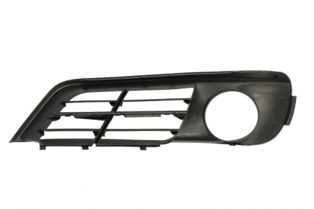 Grila bara fata dreapta cu locas proiectoare, plastic, negru potrivit BMW Seria 5 GRAN TURISMO F07 2013-2017 [1]