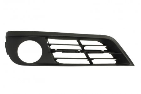 Grile - Grila bara fata dreapta cu locas proiectoare, plastic, negru potrivit BMW Seria 5 GRAN TURISMO F07 2013-2017