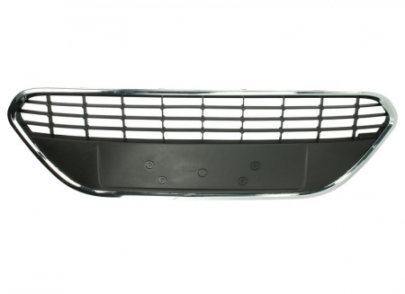Grile - Grila bara fata mijloc, set, negru/crom FORD FOCUS intre 2008-2012