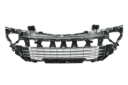 Grile - Grila bara fata mijloc, SPORT, negru/crom PEUGEOT 308 CC, 308 I, 308 SW I intre 2007-2012