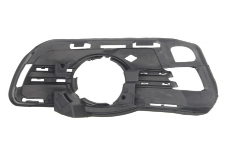 Grila bara fata Stanga cu locas ornament, cu locas proiector plastic, negru potrivit MERCEDES Clasa C T-MODEL S204, C W204 2007-2014 [1]