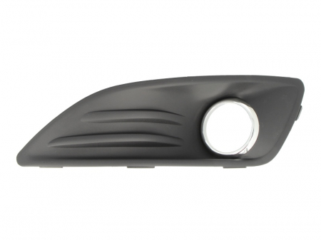 Grile - Grila bara fata stanga cu locas proiectoare, crom FORD FIESTA dupa 2013