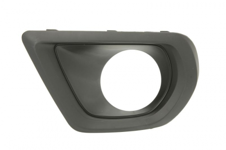 Piese Auto - Grila bara fata stanga cu locas proiectoare, negru mat SUBARU FORESTER SJ intre 2013-2016