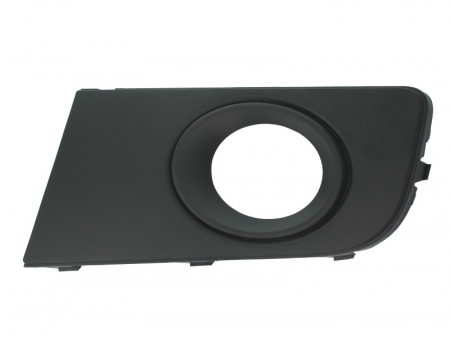 Grile - Grila bara fata stanga cu locas proiectoare, negru VW AMAROK intre 2010-2016