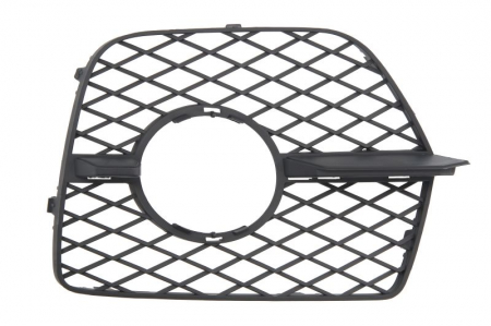 Grile - Grila bara fata stanga cu locas proiectoare, plastic, negru BMW X6 E71, E72 intre 2007-2014