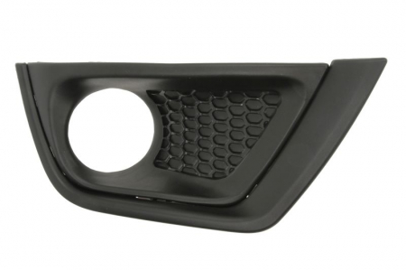 Grile - Grila bara fata stanga cu locas proiectoare, plastic, negru JEEP COMPASS dupa 2016