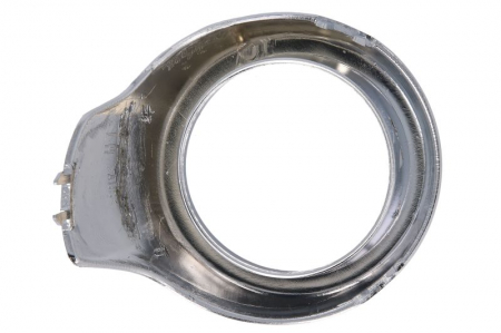 Grila bara fata Stanga cu locas proiector plastic, crom/negru potrivit FORD ECOSPORT 2013-2017 [1]