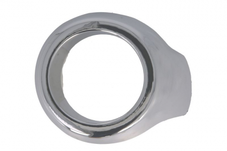 Grile - Grila bara fata Stanga cu locas proiector plastic, crom/negru potrivit FORD ECOSPORT 2013-2017