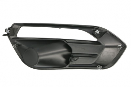 Grila bara fata stanga locas lumini zi, plastic, negru potrivit IVECO DAILY VI dupa 2019 [1]