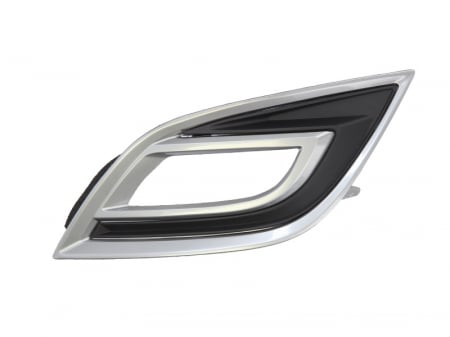 Grile - Grila bara fata stanga negru/argintiu MAZDA CX-9 intre 2007-2012