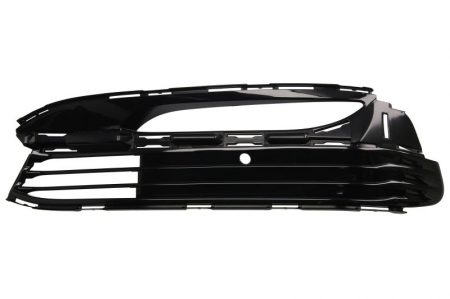 Grile - Grila bara fata stanga partial inchisa PURE EXCELLENCE, cu locas proiectoare ceata, plastic, negru lucios BMW Seria 7 G11, G12 intre 2015-2019