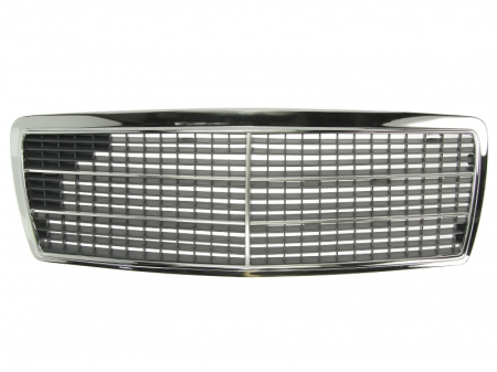 Grila fata completa, negru/crom MERCEDES Clasa C intre 1993-1997 [1]