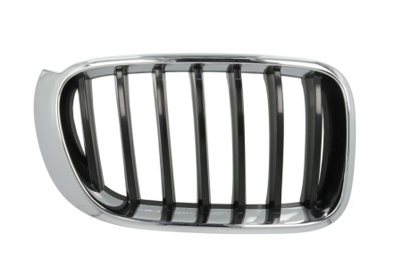 Grila fata dreapta BASIS, negru/crom BMW X3, X4 intre 2014-2018 [1]