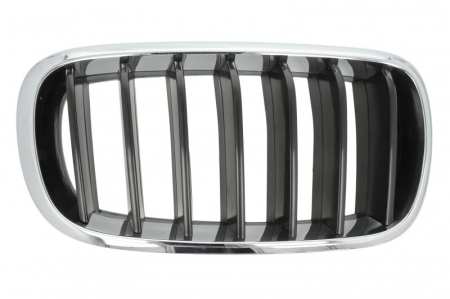 Grile - Grila fata dreapta BASIS, negru/crom BMW X5, X6 intre 2013-2019