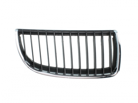 Grile - Grila fata dreapta negru/crom BMW Seria 3 intre 2004-2008