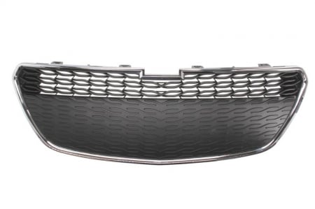 Grile - Grila fata inferior negru/crom CHEVROLET SPARK intre 2010-2015