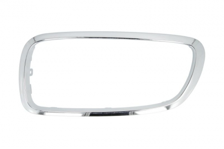 Grile - Grila fata rama faruri stanga plastic, crom BMW Seria 7 E65, E66, E67 intre 2005-2009