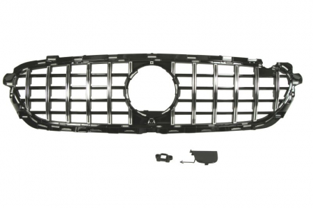 Grile - Grila radiator (AMG STYLING, negru glossy/cromat) potrivit MERCEDES E-KLASA W213 01.20-