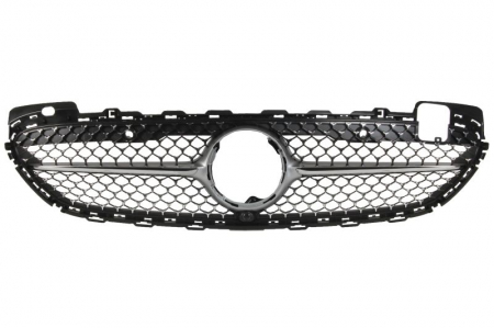Caroserie - Grila radiator argintiu/crom potrivit Mercedes Clasa C W206 dupa 2021