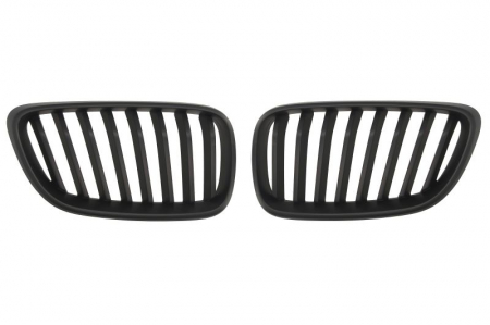 Grile - Grila radiator Dreapta/Stanga set, negru-mat potrivit BMW 2 F22, F87, 2 F23 1.5-3.0 10.12- 2013-2016