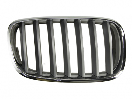 Grila radiator fata dreapta crom/argintiu BMW X5 intre 2007-2010 [1]