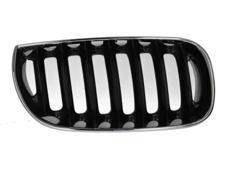 Grile - Grila radiator fata dreapta negru/crom BMW X3 intre 2004-2007