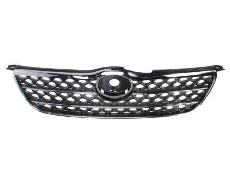 Grile - Grila radiator fata limuzina; station wagon, crom/gri TOYOTA COROLLA intre 2002-2004