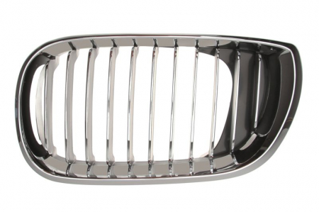 Grila radiator fata stanga limuzina; station wagon, crom BMW Seria 3 intre 2001-2006 [1]