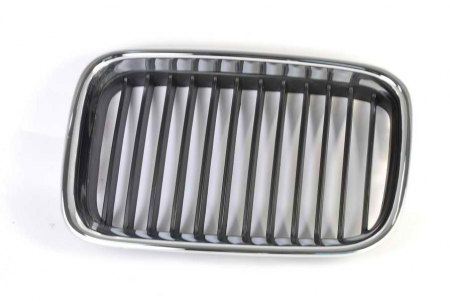 Grile - Grila radiator fata stanga negru/crom BMW Seria 3 intre 1990-1996