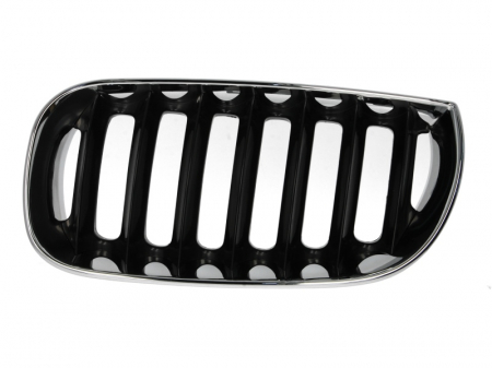 Grile - Grila radiator fata stanga negru/crom BMW X3 intre 2004-2007