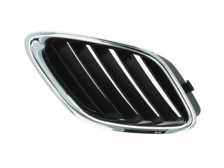 Grile - Grila radiator fata stanga negru/crom SAAB 9-3 intre 2002-2007