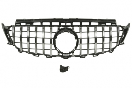 Grile - Grila radiator (GT, negru/cromat) potrivit MERCEDES E-KLASA W213 01.16-12.19