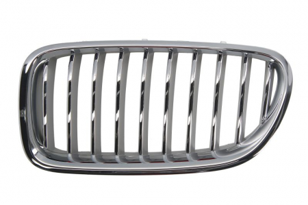 Grile - Grila radiator Stanga crom/titan potrivit BMW Seria 5 F10, 5 F11 1.6-4.4 2009-2017