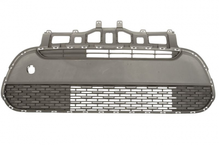 Grile - Grila ventilatie, bara protectie Fata (Inferior/Mijloc, cu un dop de cirlig de remorcare, plastic, pentru vopsire) potrivit KIA PICANTO II, PICANTO III 05.11- 04.17-