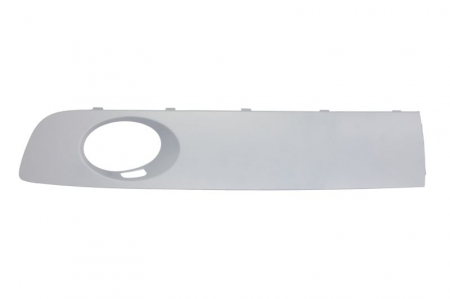 Grile - Grila ventilatie, bara protectie Fata Stanga (cu gauri pentru lampa de ceata, plastic, pentru vopsire) potrivit VW MULTIVAN T5, TRANSPORTER T5 04.03-08.15 01.09-03.15