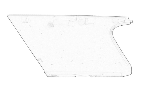 Grila ventilatie bara protectie Stanga potrivit OPEL ASTRA J, ASTRA J GTC 09.09- [2]