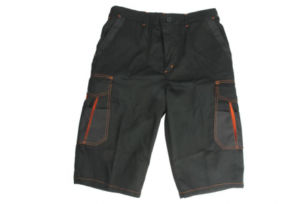 Echipamente - Imbracaminte protectie si lucru (Pantaloni), scurt, marime: XXL, culoare: negru/portocaliu