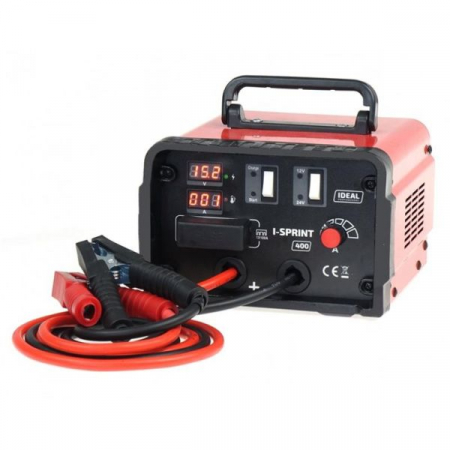 Service acumulatori - Incarcator baterii INVER SPRINT 400, voltaj incarcare: 12/24 V IDEAL, starting current: 300A, curent schimbat: 30A, alimentare electrica: 230V, tip baterie: WET