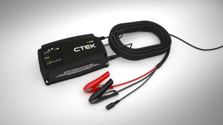 Service acumulatori - Incarcator baterii PRO25SE EU, putere incarcare: 12 V CTEK, curent schimbare: 25A, putere: 230V, tip baterie: AGM/Ca/Ca/EFB/GEL/MF/WET, 6m cables