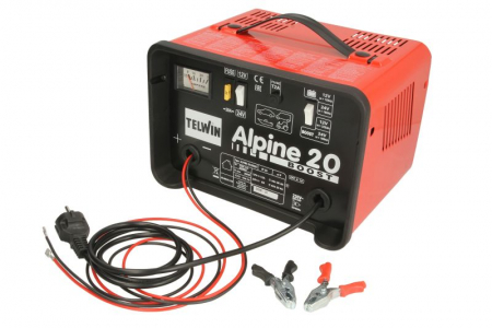 Service acumulatori - Incarcator de acumulatori 12 si 24 volti acumulatori cu acid ALPINE 20