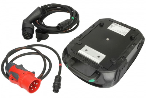 Incarcator perete EMONE Two, numar faze: 1, 7,4kW, culoare: negru, cablu tip 2 [2]