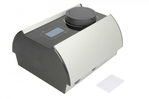Electrice - Incarcator perete Enelion Wallbox RCMB, numar faze: 3, 22kW, colour: argintiu, tip priza 2 Enelion Wallbox 22kW RCMB argintiu