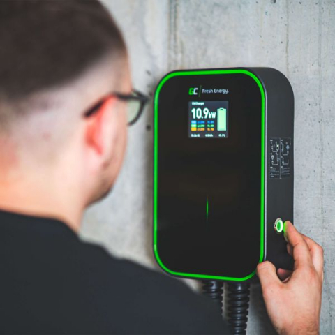 Incarcator perete GC PowerBox, numar faze: 3, 22kW, culoare: negru, tip priza 2 [3]
