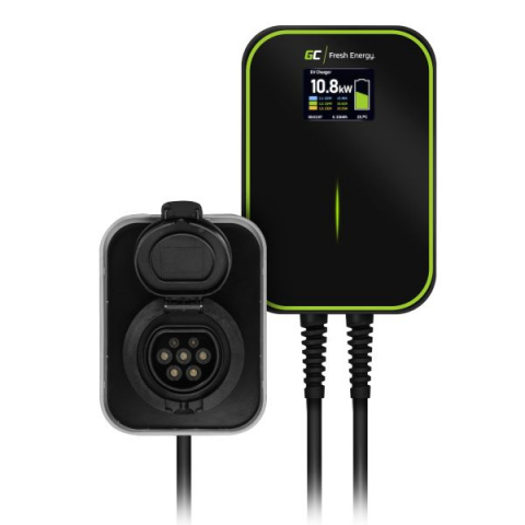 Electrice - Incarcator perete GC PowerBox, numar faze: 3, 22kW, culoare: negru, tip priza 2