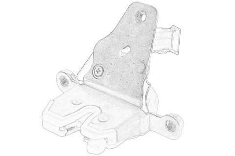 Inchizatoare capota potrivit SKODA FABIA I, FABIA I PRAKTIK 08.99-03.08 [0]