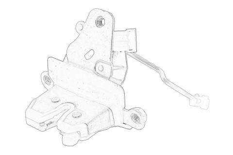 Inchidere - Inchizatoare capota potrivit SKODA OCTAVIA I, OCTAVIA I/KOMBI 09.96-12.10